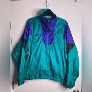 Vintage Columbia Windbreaker jacket. Mens size large